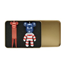 POPOBE 高爾夫推桿 Keeper Green Repair + Figure + Tint Case 套組, 美國（圖），紅（綠修機）, 1套