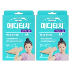 메디터치 탄력밴드형 폼드레싱 3매, 2개
