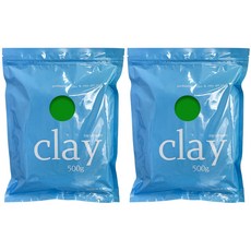 전문가용 클레이, 2개, 초록