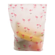 Inp 設計款滑鏈夾鏈袋 紅鶴, 24x35cm, 1入, 50個