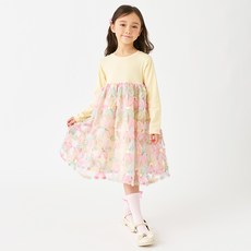 베베쥬 여아용 플라워 파티 원피스