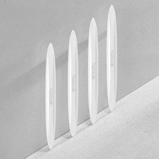 디펜즈만 차량용 접착식 문콕방지 실리콘 패드 도어가드, 화이트, 4개