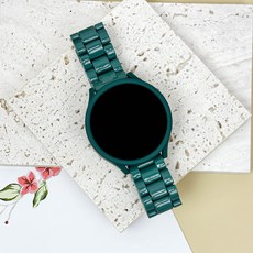 젤센 블럭 스마트워치 스트랩 20mm, BC9 파인그린
