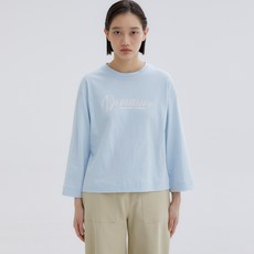 LOVE N SHOW 女款 De Mauve T恤 LCFDPTS21, 1個, 淺藍色