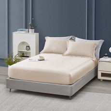 J-bedtime 床寢時光 60支奧地利正版蘭精 100%純天絲床包 + 枕套 2個 S5560L