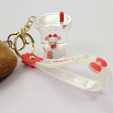 Bidan Gil優格杯水球鑰匙圈包包掛環