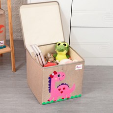 스윗조이 동물 친구들 수납 박스 스툴 의자, 기린