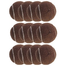 키에코베 테니스공 의자발 커버, 진브라운, 12개