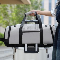 American Road 大容量托特肩背兩用可分離收納運動包 BRP2738, 灰色, 1個