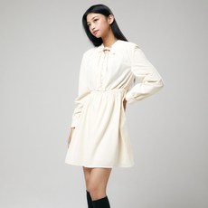 미쏘 여성용 코듀로이 미니 원피스