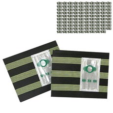 Dongkwang 安全通用綁腿熒光黑, 100個