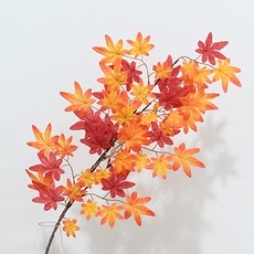 도시정원 조화 단풍가지, 레드, 1개