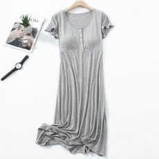 孕婦居家哺乳連身裙