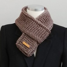 迷你圍巾DIY組, 1個, 240棕色