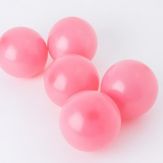 셈퍼텍스 풍선 13cm, 로즈, 100개