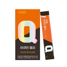 AQUMIN 水胺果凍條, 20g, 14條
