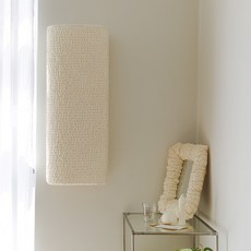 BEBEDECO 高彈力萬用彈性全貼合窗型冷氣機罩, 象牙白