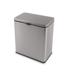라이크하우스 스틸 싱크대 걸이형 음식물 쓰레기통, 그레이, 1개