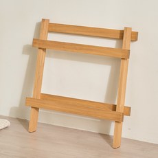 YEDAUM 原木室內拖鞋架, 橡木, 1個