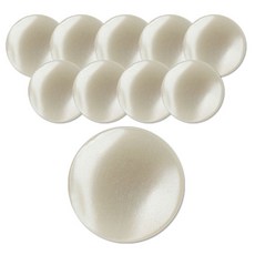 동대문단추왕 셔츠 블라우스 쉬리꼬다리 단추 10mm, 아이보리, 10개 아이보리, 10개