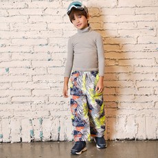 童款Holo印花防寒保暖褲