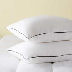 La Pomme Norvic 可調節重量飯店基本款枕芯, 都會白, 2個