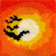 刺繡DIY包 30*30cm, A4Sunset