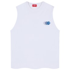 네스파 남성용 통기성 줄로고 나시티 SNW_0003