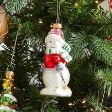 Modern House Objet Ornament 戴手套雪人擺飾, 單一顏色, 1個