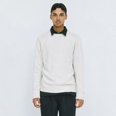 빅유니온 남녀공용 SADDLE ROUND KNIT OBEFUSW01