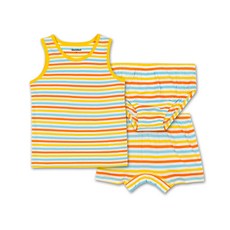 doridori 兒童條紋無熒光內衣套裝