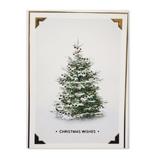 Hallmark 聖誕卡片 4入組 XPX2279D, 1套, 混色