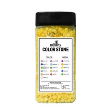 모스트펫 컬러스톤 수조장식 800g, 옐로우, 1개