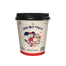 Aram 咪咪杯炒年糕香辣甜, 120克, 9個