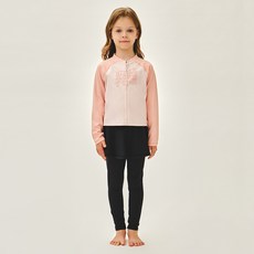 마리떼프랑소와저버 아동용 W ZIP UP RASHGUARD + SKIRT 세트