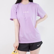 HumbleStudio 女款涼感透氣微笑Aelin字母印花夏季涼爽短袖T恤 IMUD_92_300