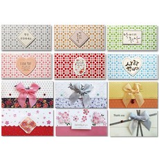 Youngone 祝賀信封 P3 6款 + P8 6款組合, 混色, 1套