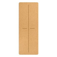 꼬까 코르크 요가 매트, 중앙선, 1개