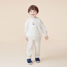 KIDSCOMO 童款杯子蛋糕長袖長褲休閒套裝