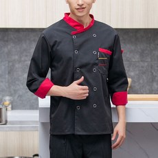 UNHEV 飯店廚師烹飪工作服