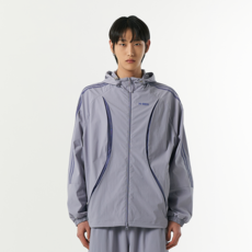 NEDRY 男女通用隱藏式拉鍊防風外套