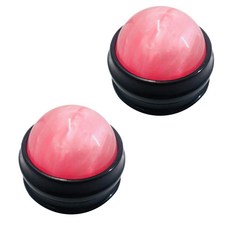 Naya Style滾動按摩球 YGYP-92-4, 粉色的, 2個