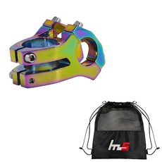 hmus NAYASTYLE自行車短龍頭 25.4*35mm+束口袋 CYYP-102PU, Hologram (stem), 1入