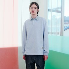 마인드브릿지 남성용 두굿 데님카라 오버핏 티셔츠 MYTS2151