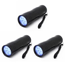 ABM 手電筒LED紫外線燈, 單色, 3個