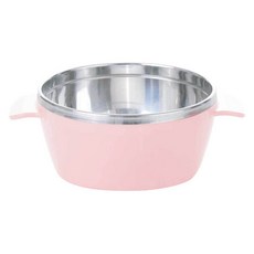 LILFANT 雙柄餐碗, 粉色, 1入