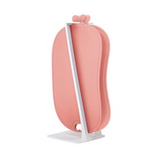 innol TPU嬰兒副食品安心砧板2入 + 專用砧板架組合, 玫瑰粉(砧板), 單一顏色(專用砧板架), 1個