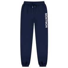 몬티몬 남성용 기본빅폰트 밴딩 조거 팬츠 TTZ_0002