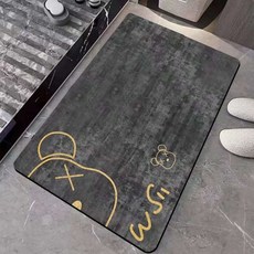 小熊娃娃浴室珪藻土, 大理石灰