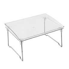 折疊壓克力迷你擱板 1 層, 1個, 透明